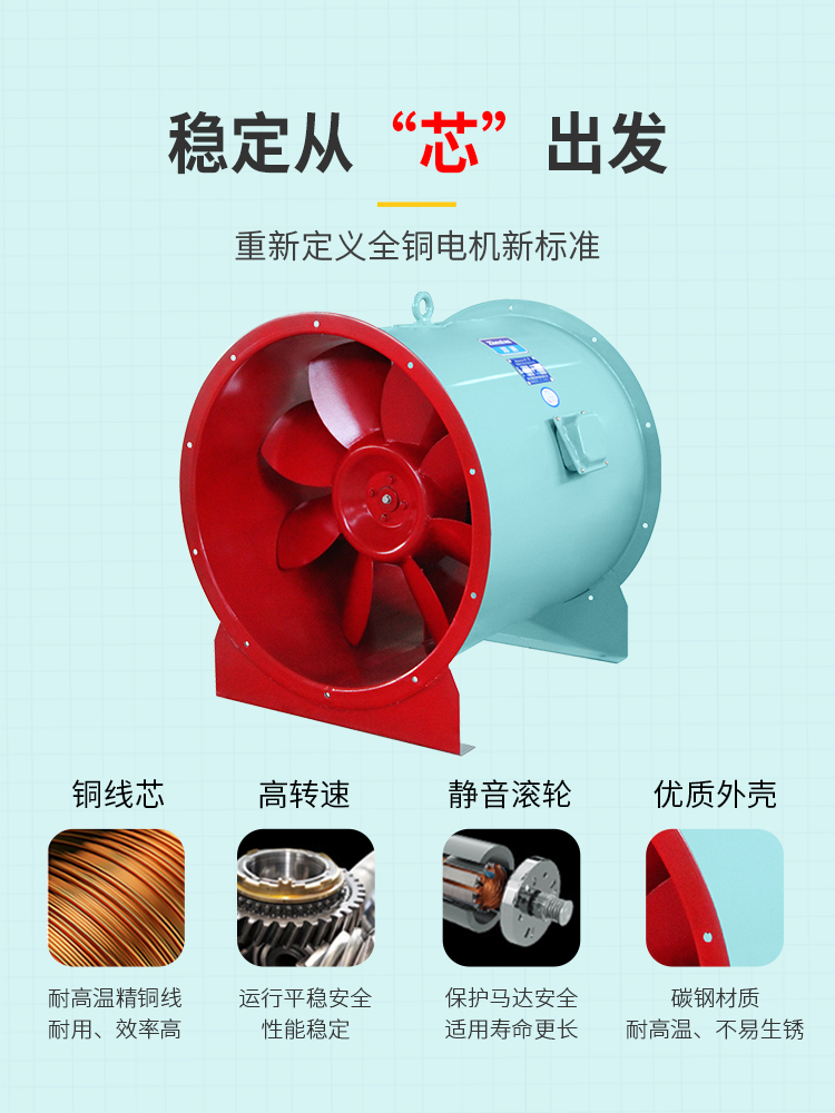 1分鐘了解管道軸流風(fēng)機(jī)的分類